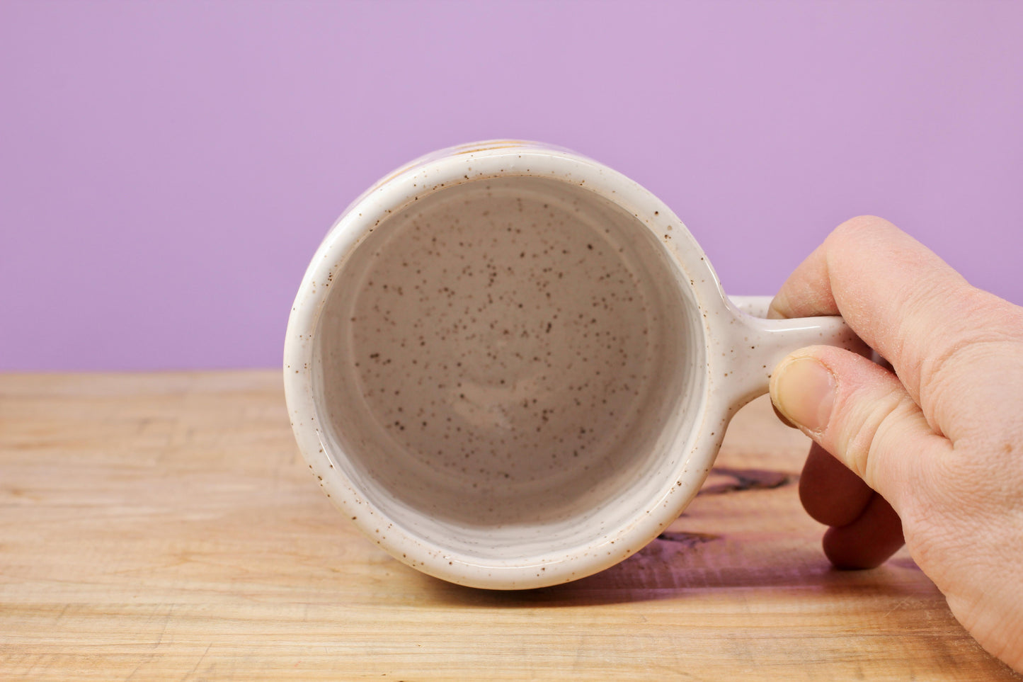 Donut Mug Speckled #175- (11.5 oz.)