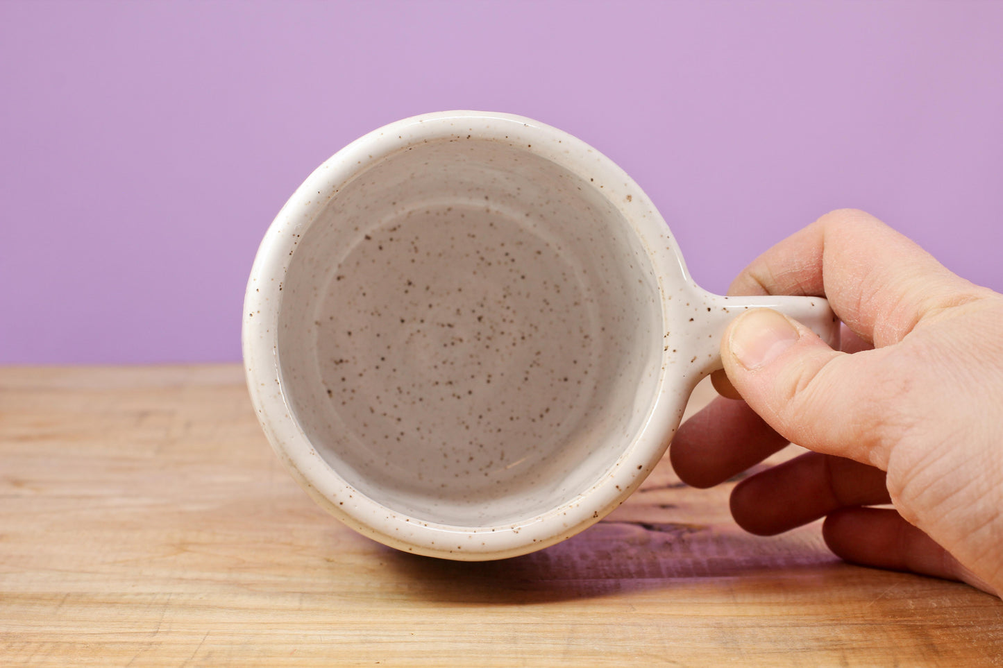 Donut Mug Speckled #177- (10.5 oz.)