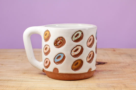 Donut Mug Chocolate #181- (10 oz.)