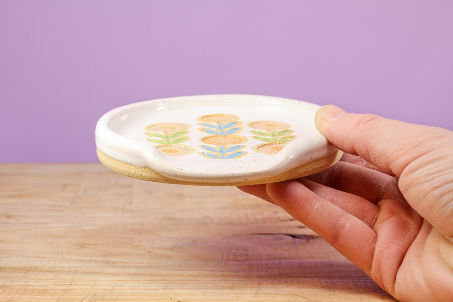 Spoon Rest- Flower Chain #185