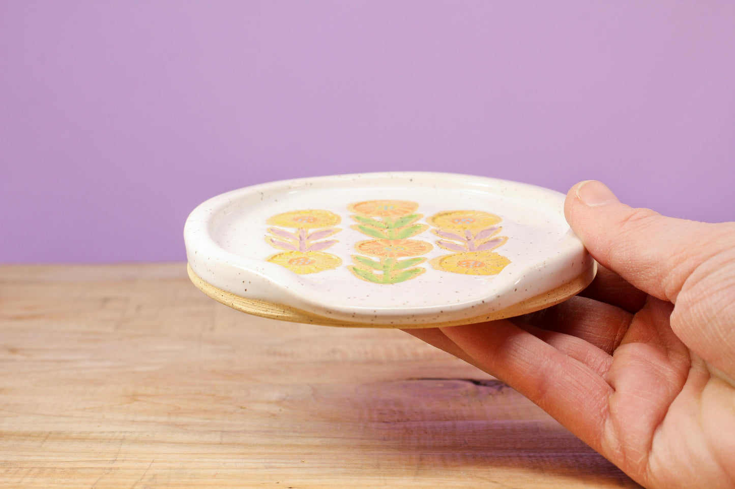 Spoon Rest- Flower Chain #186