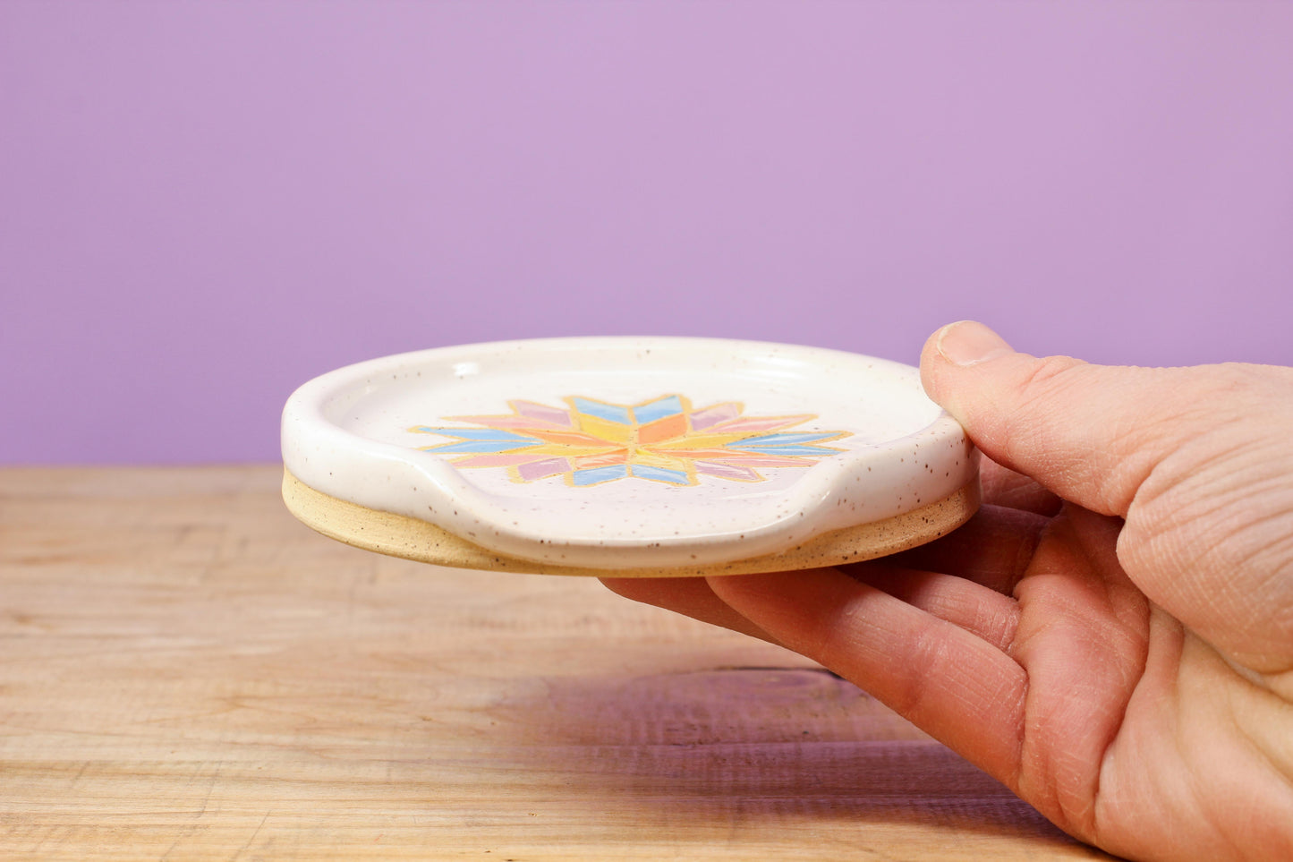 Spoon Rest- Star Block #187