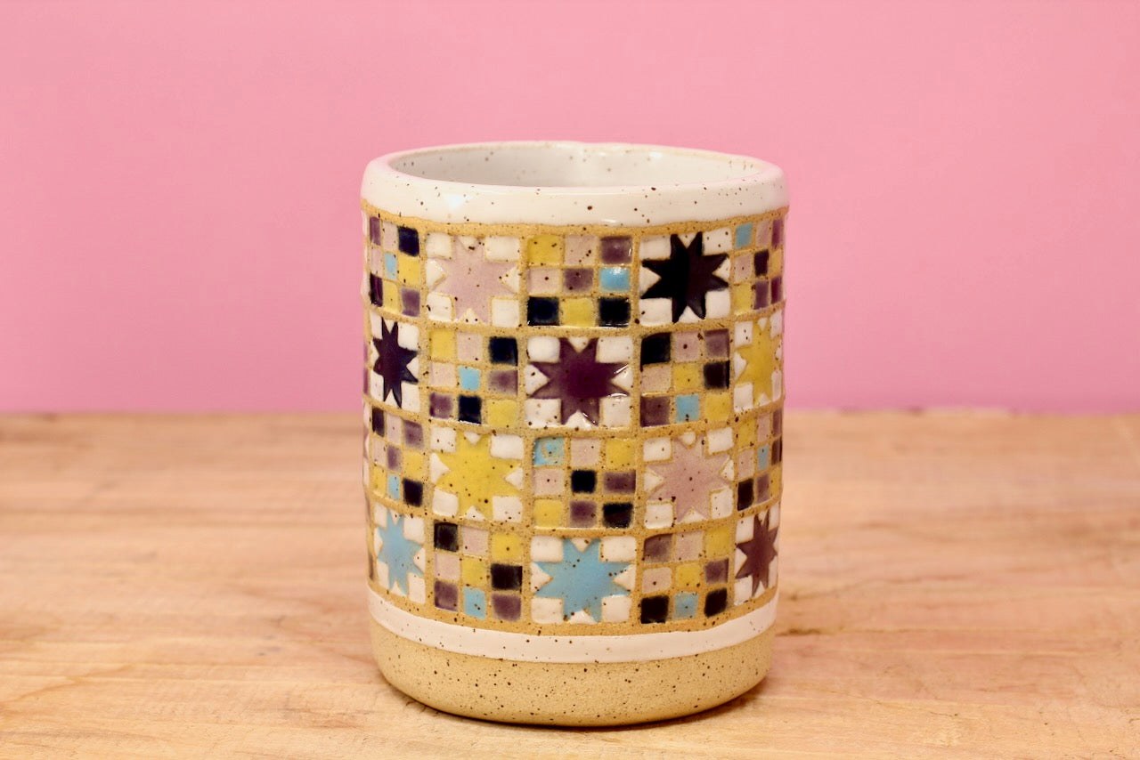 Starry Night Tumbler #9- (8.5 oz.)