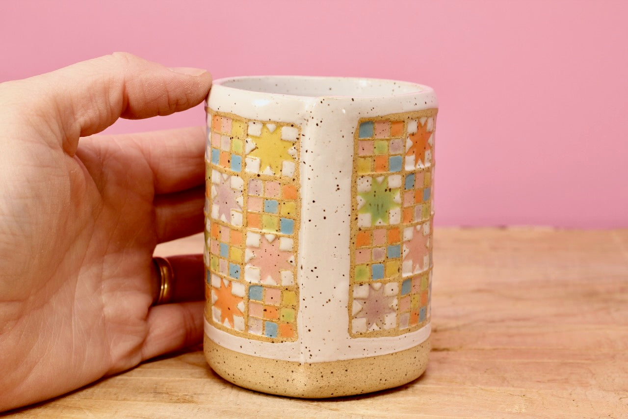 Starry Noon Tumbler #11- (8.5 oz.)