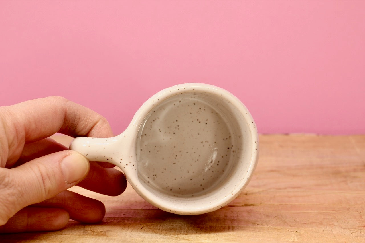Sawtooth Star flower MINI Mug #25- (5.5 oz.)