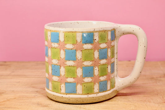 Sawtooth Star Mug #31- (13 oz.)