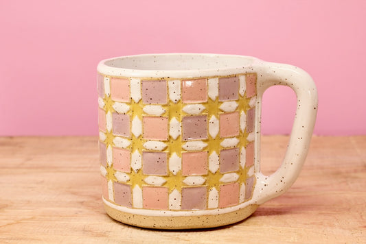 Sawtooth Star Mug #32- (13 oz.)