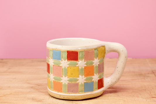 Sawtooth Star MINI Mug #36- (6 oz.)