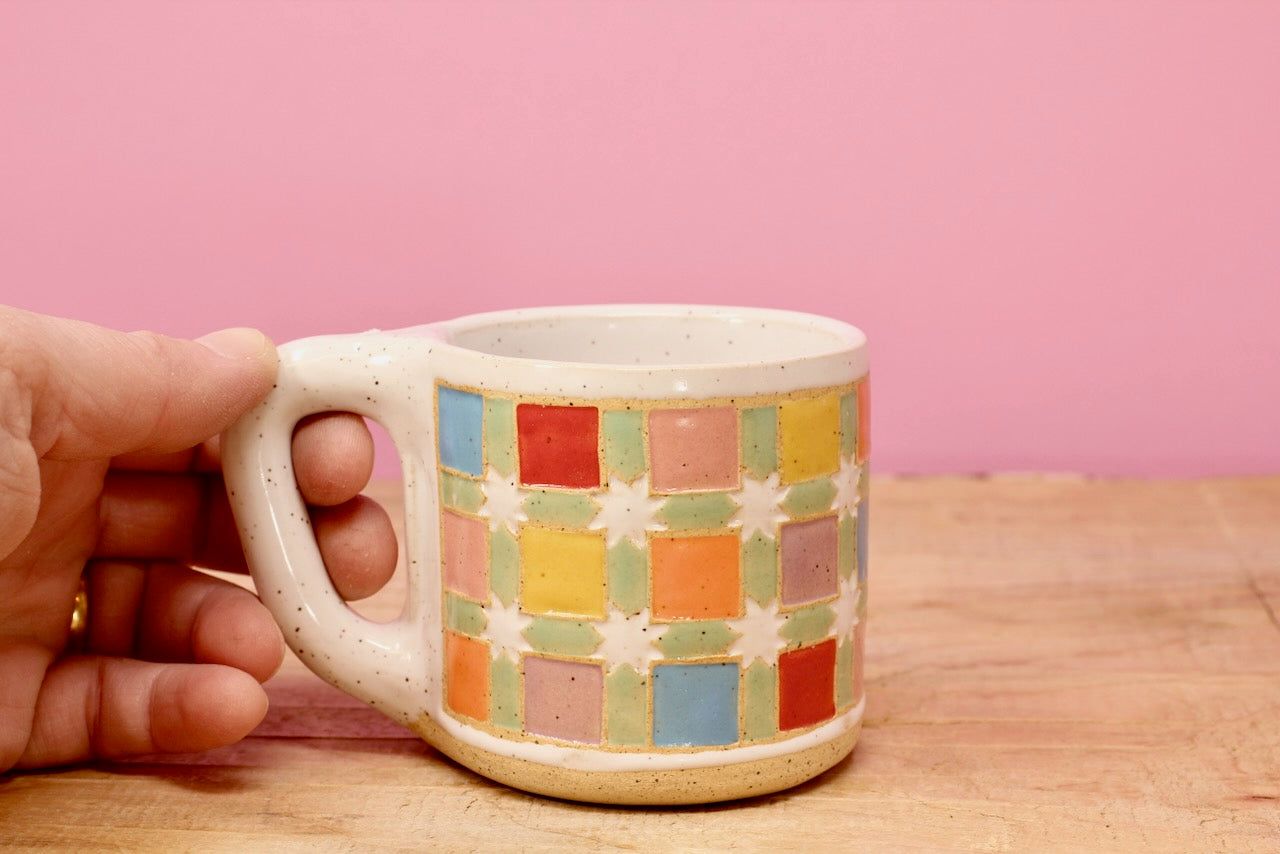Sawtooth Star MINI Mug #36- (6 oz.)