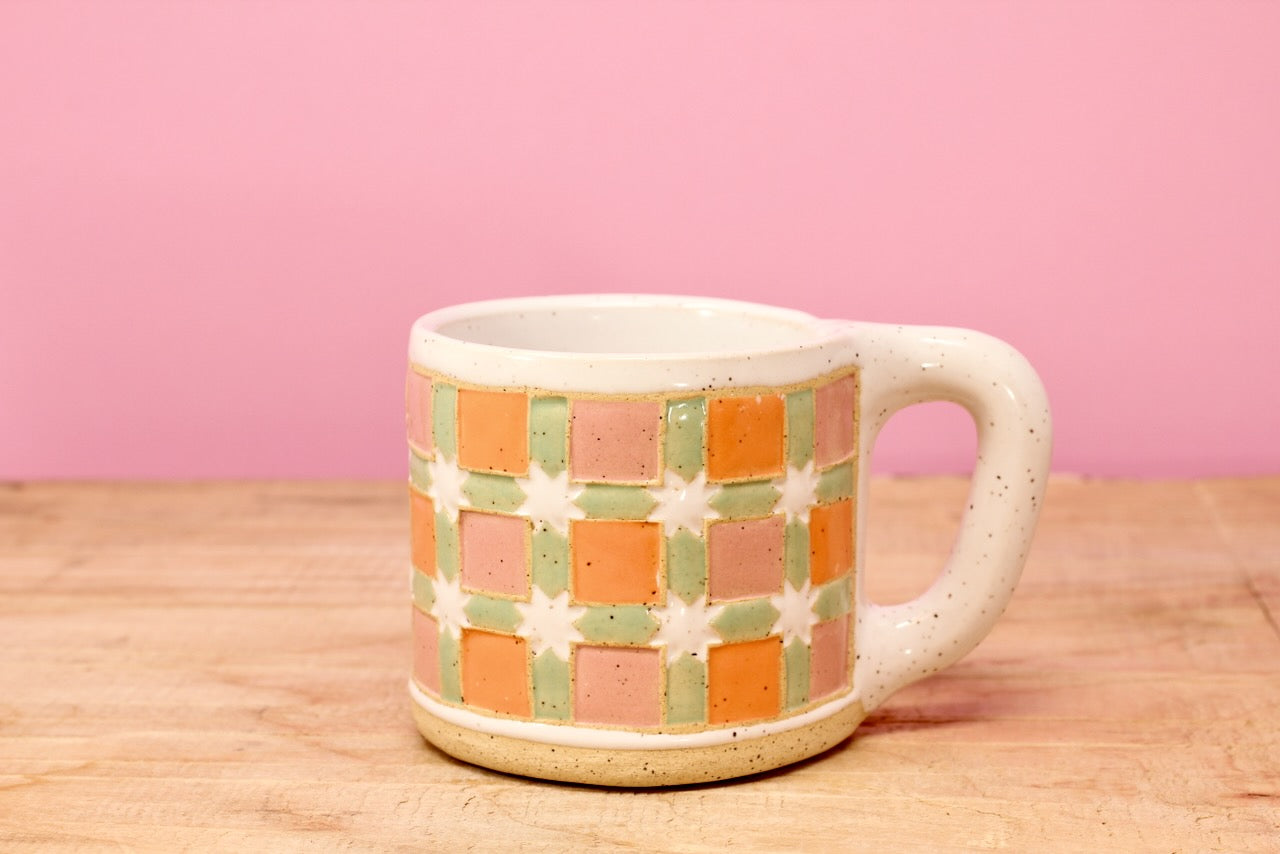 Sawtooth Star MINI Mug #37- (6 oz.)