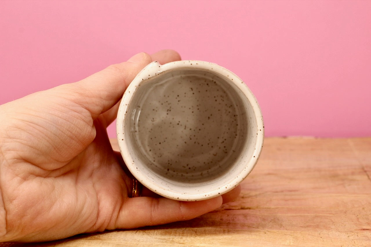 Flower Block Tumbler #47- (8.5 oz.)