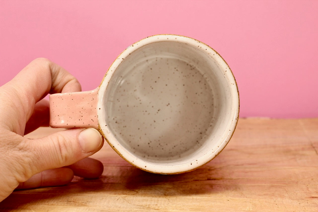 Dresden Quilt Mug-Pink #53- (12 oz.)
