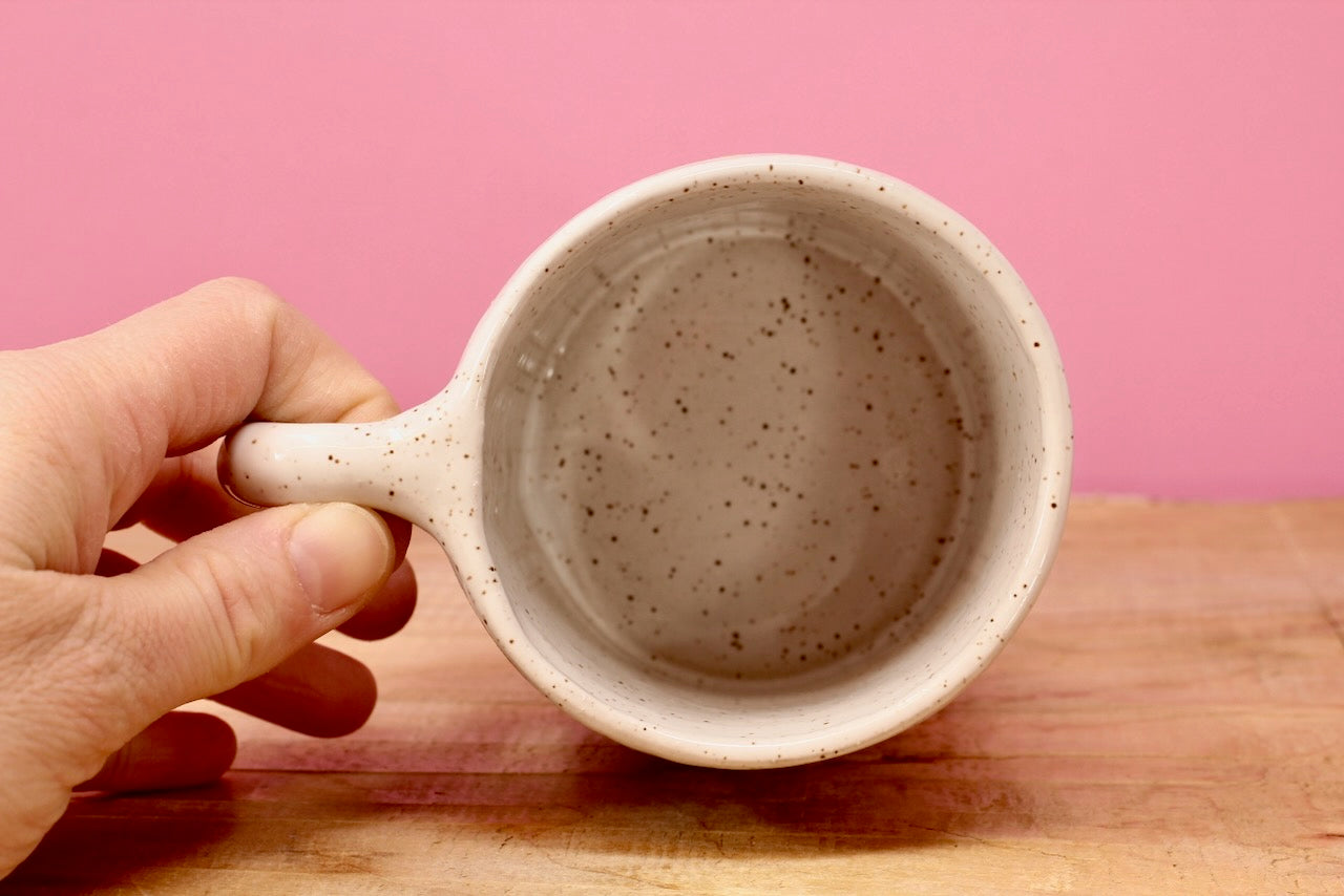Ribbon Rainbow Mug #56-*SECOND* (12 oz.)