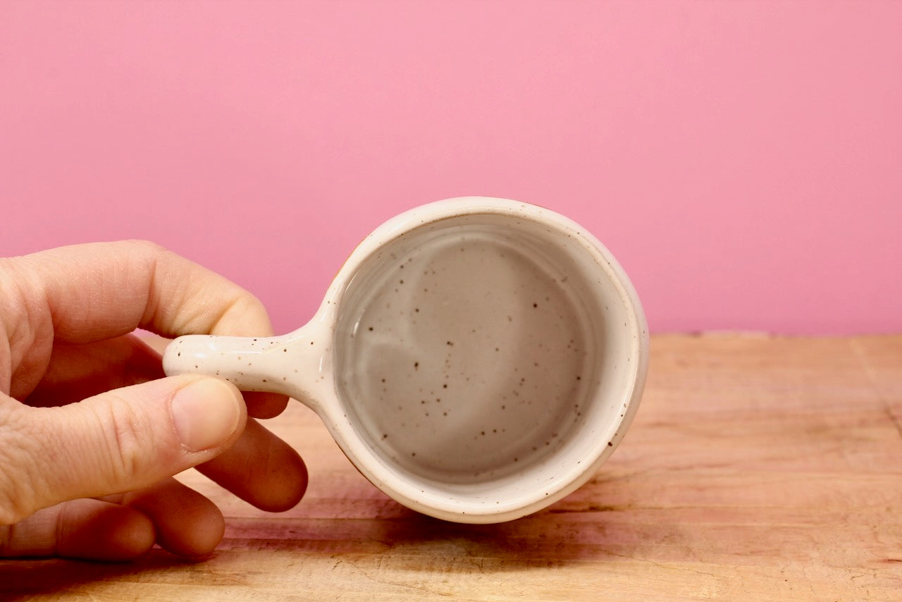 Ribbon Rainbow MINI Mug #64- (5.5 oz.)