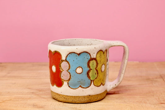 Flower Stack MINI Mug #72-*SECOND* (6 oz.)