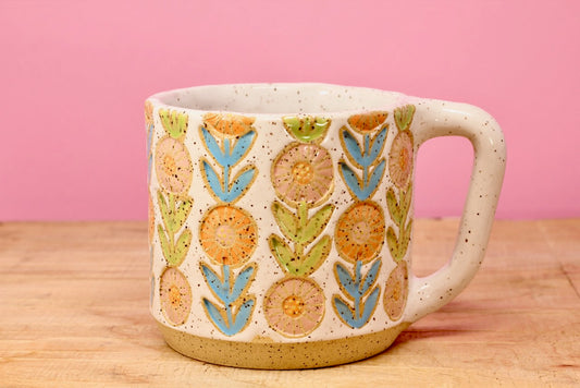 Flower Chain Mug #87 (12 oz.)