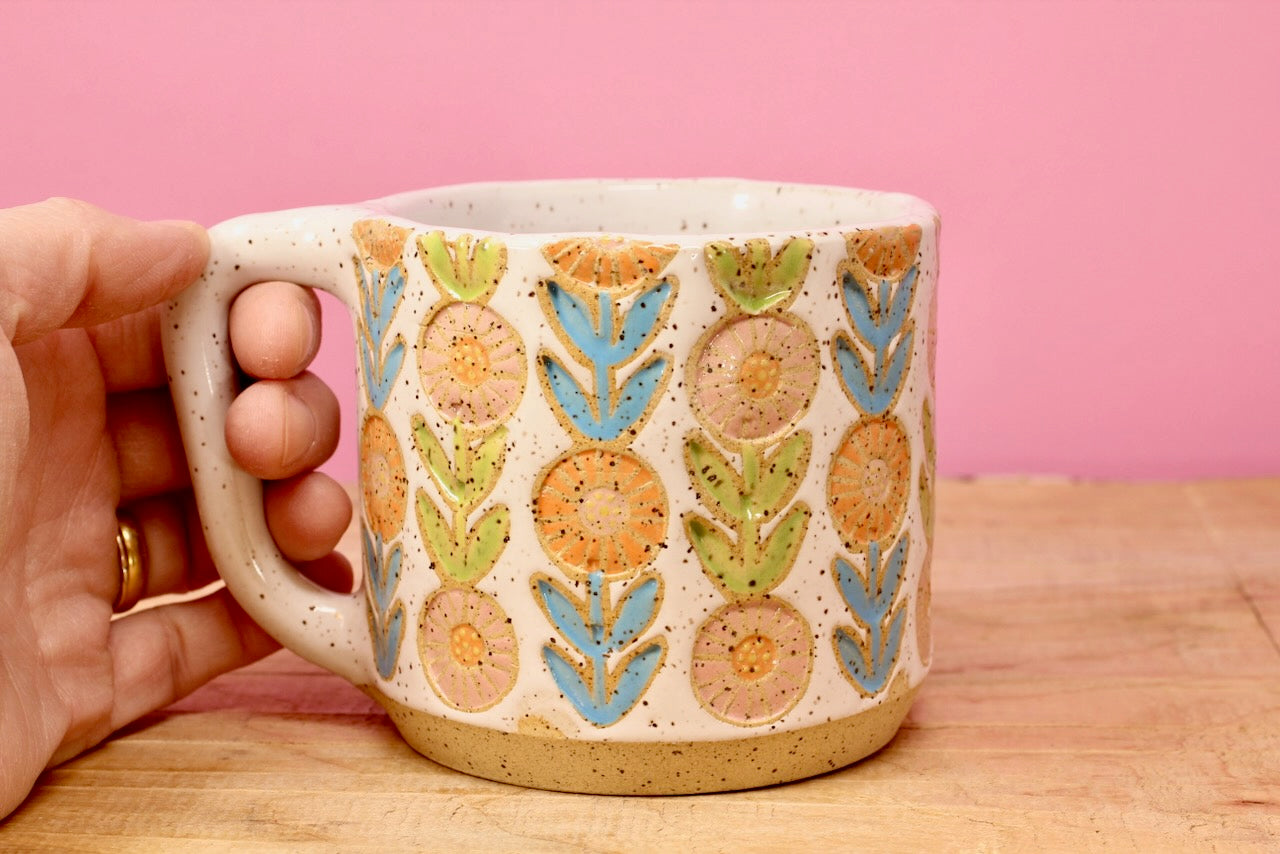 Flower Chain Mug #87 (12 oz.)