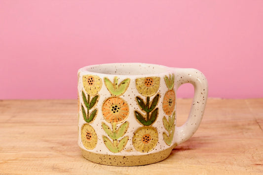 Flower Chain MINI Mug #96 (5.5 oz.)