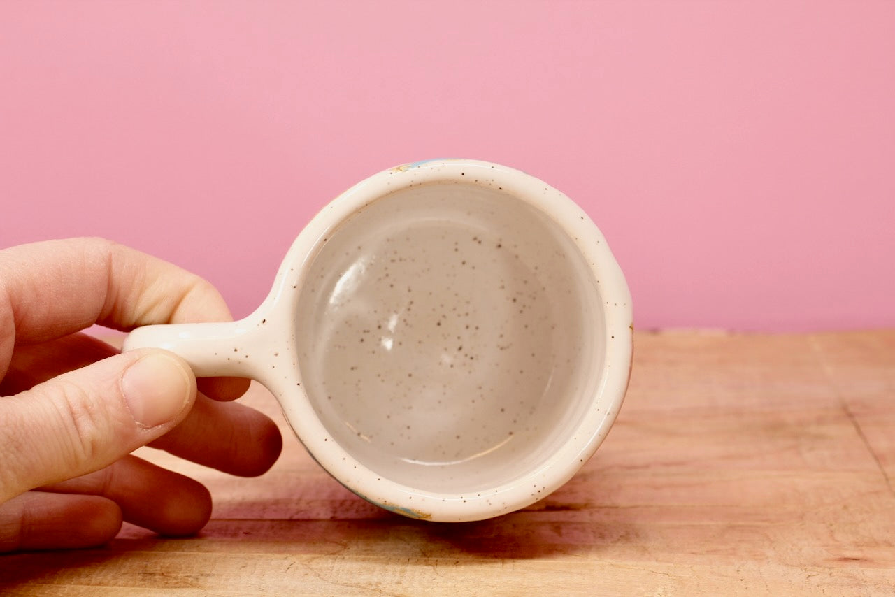 Sugar Cookie Flower MINI Mug #111- (6 oz.)