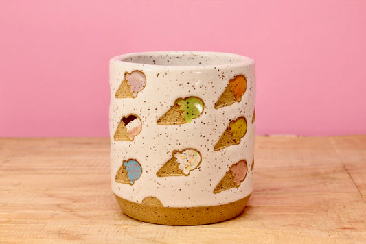 Ice Cream Cone Tumbler #114- (9 oz.)