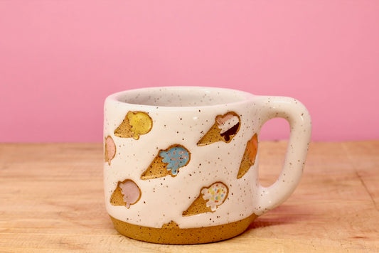 Ice Cream Cone MINI Mug #115- (6 oz.)