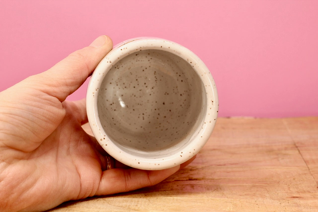 Donut Tumbler Speckled #134- (10 oz.)