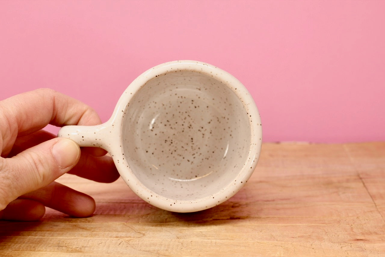 Donut MINI Mug Speckled #135- (6 oz.)