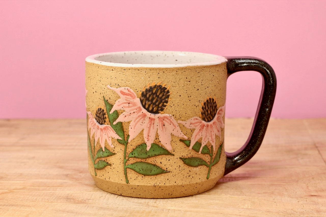 Wildflower Echinacea Mug #154- (11 oz.)