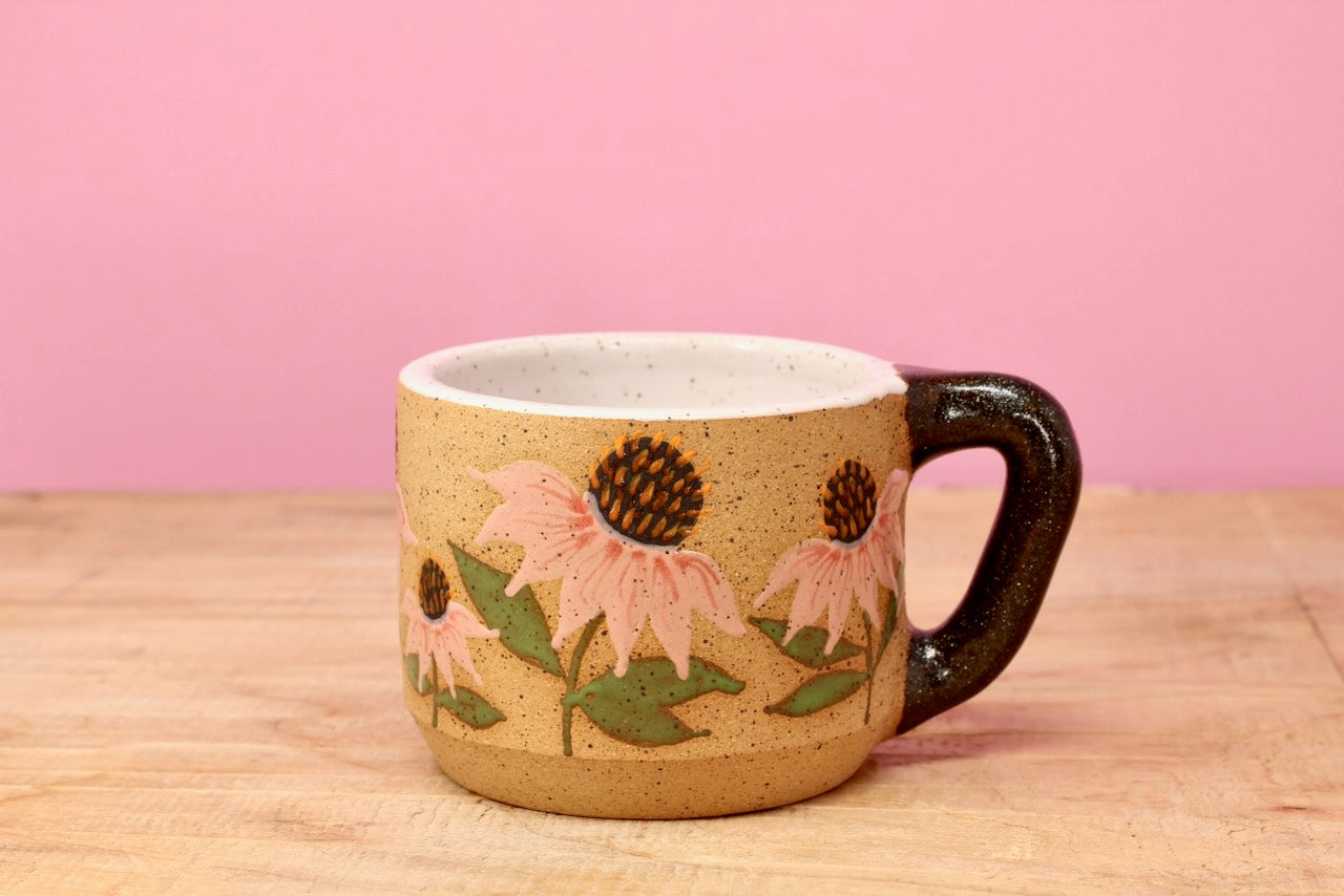 Wildflower Echinacea MINI Mug #156- (6 oz.)
