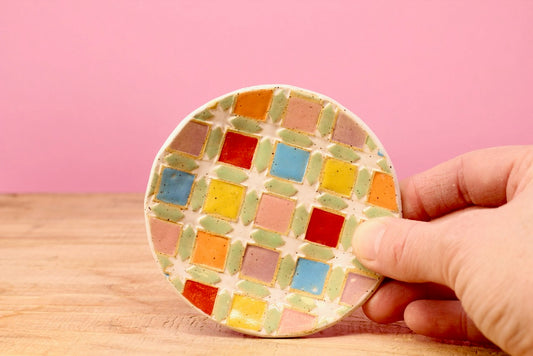 Small Jewellery Dish- Sawtooth Star #177