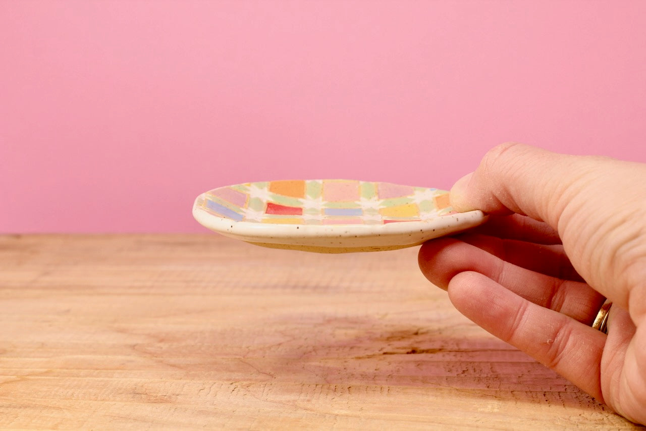 Small Jewellery Dish- Sawtooth Star #177