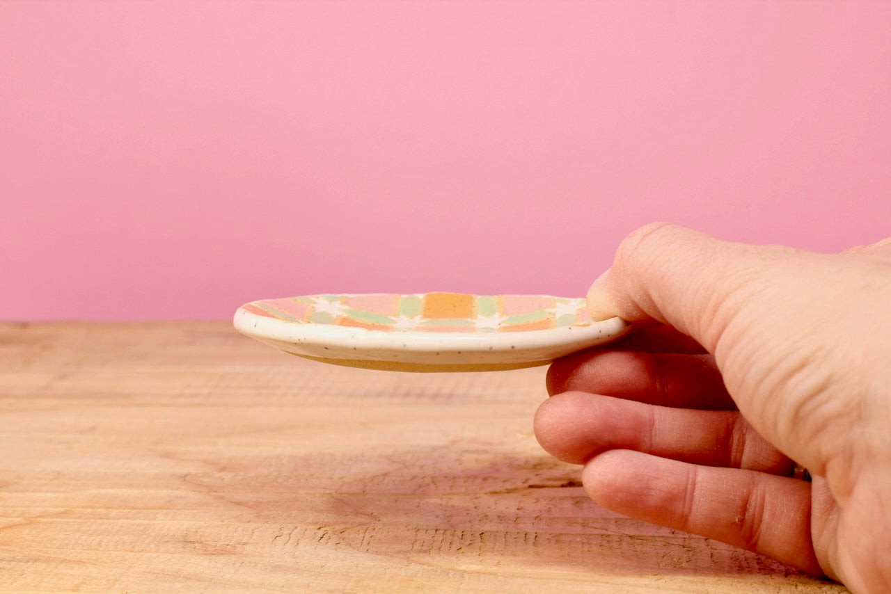 Small Jewellery Dish- Sawtooth Star #178