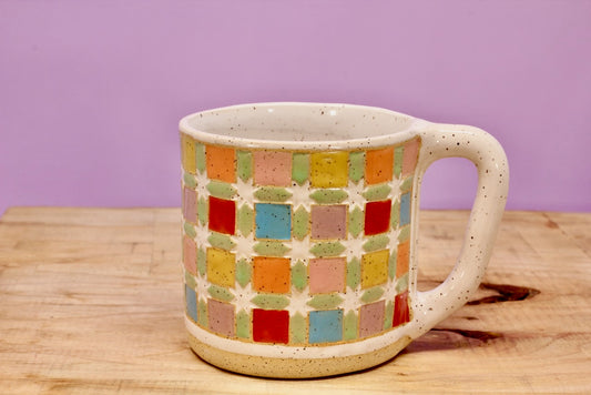 Sawtooth Star Mug #20- (12 oz.)