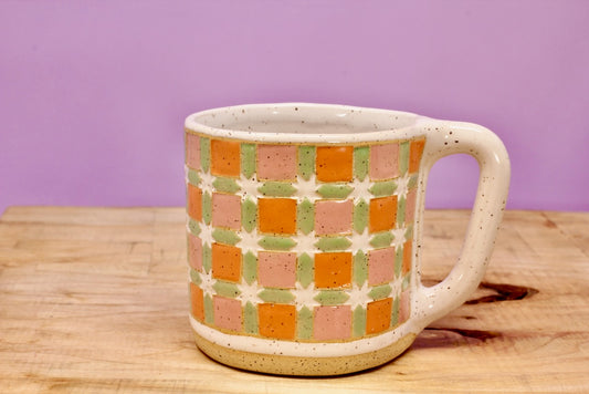 Sawtooth Star Mug #22- (12 oz.)