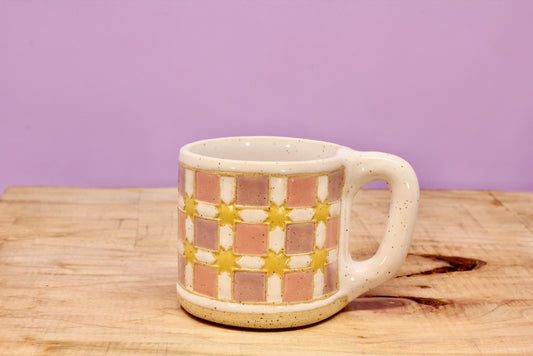 Sawtooth Star MINI Mug #28- (5.5 oz.)