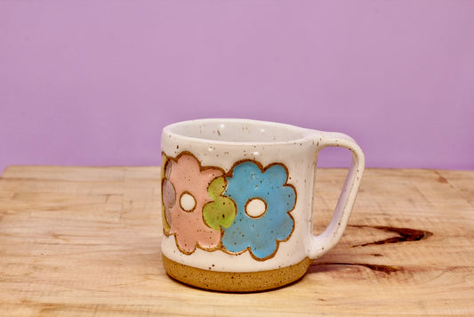 Flower Stack MINI Mug #42-(5.5 oz.)
