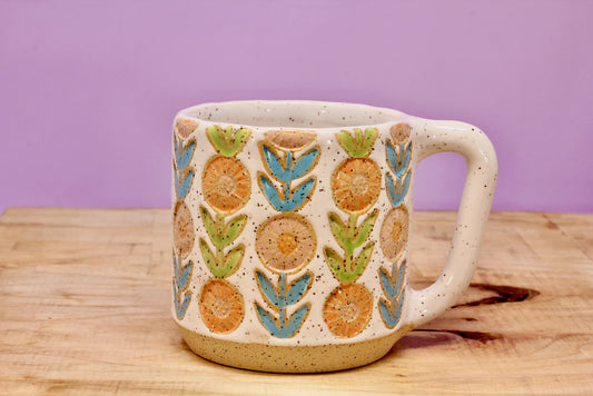 Flower Chain Mug #60 (10.5oz.)
