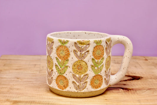 Flower Chain Mug #62 (11 oz.)