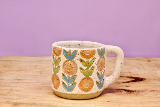Flower Chain MINI Mug #68 (5.5 oz.)