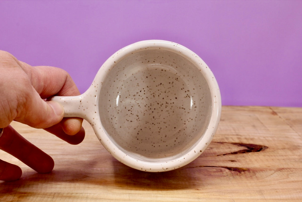 Donut Mug Speckled #99- (12.5 oz.)