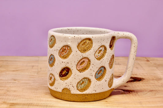 Donut Mug Speckled #101-(11 oz.)