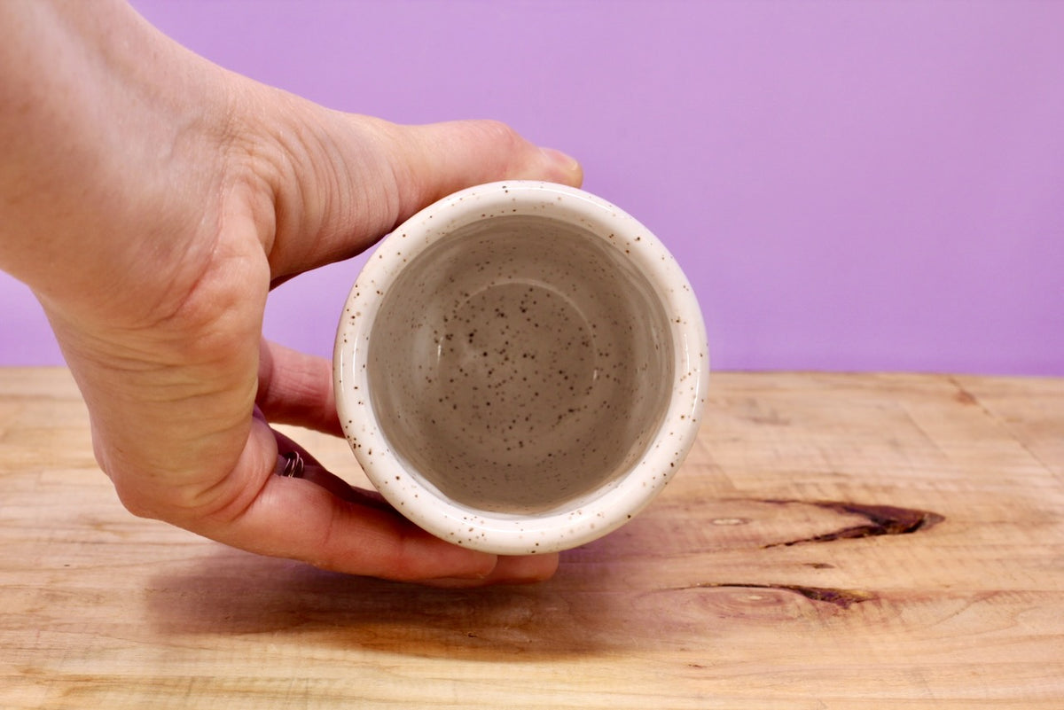 Donut Tumbler Speckled #103- (8 oz.)