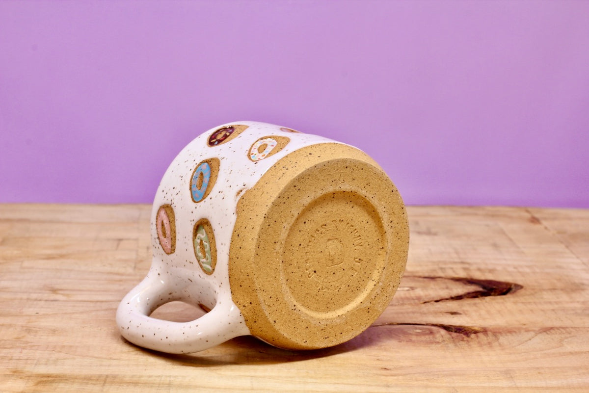 Donut MINI Mug Speckled #104- (6 oz.)
