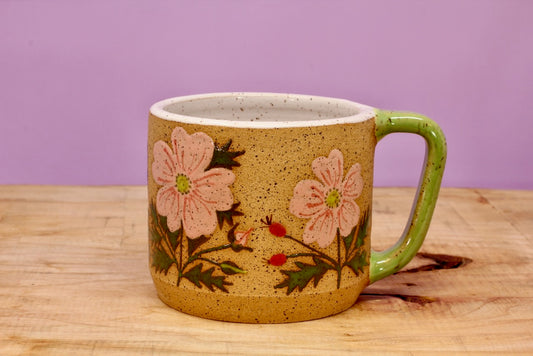Wild Rose Mug #122- (13 oz.)