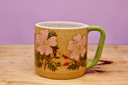 Wild Rose Mug #125- (12 oz.)