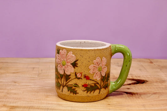 Wild Rose MINI Mug #130- (6 oz.)