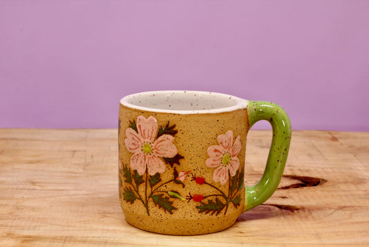 Wild Rose MINI Mug #131- (6 oz.)