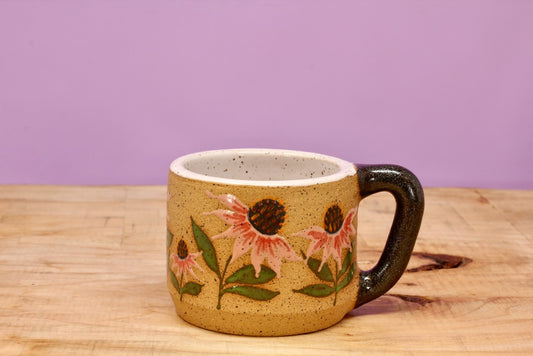 Wildflower Echinacea MINI Mug #137- (5.5 oz.)