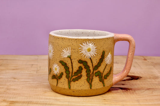 Wildflower Daisy Mug #139- (10.5 oz.)