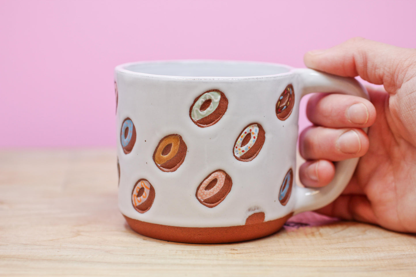 Donut Mug Chocolate #13- (13 oz.)